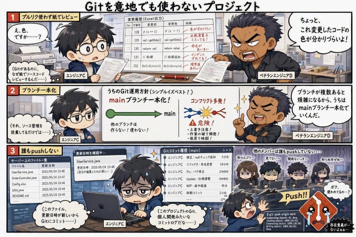 Gitを意地でも使わないプロジェクト