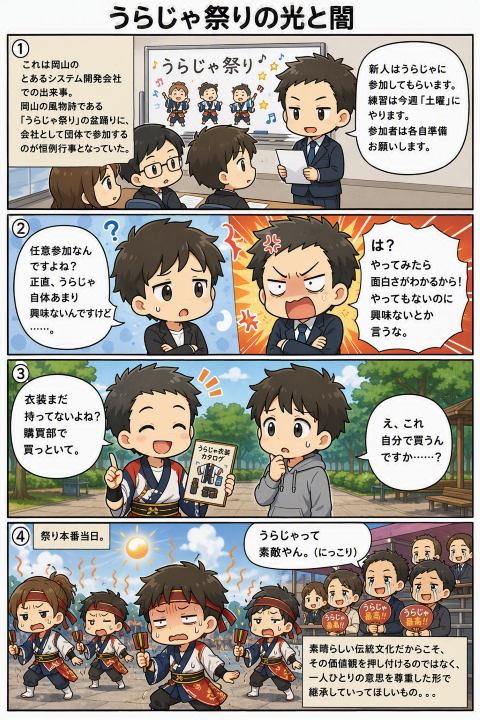 うらじゃ祭りの光と闇